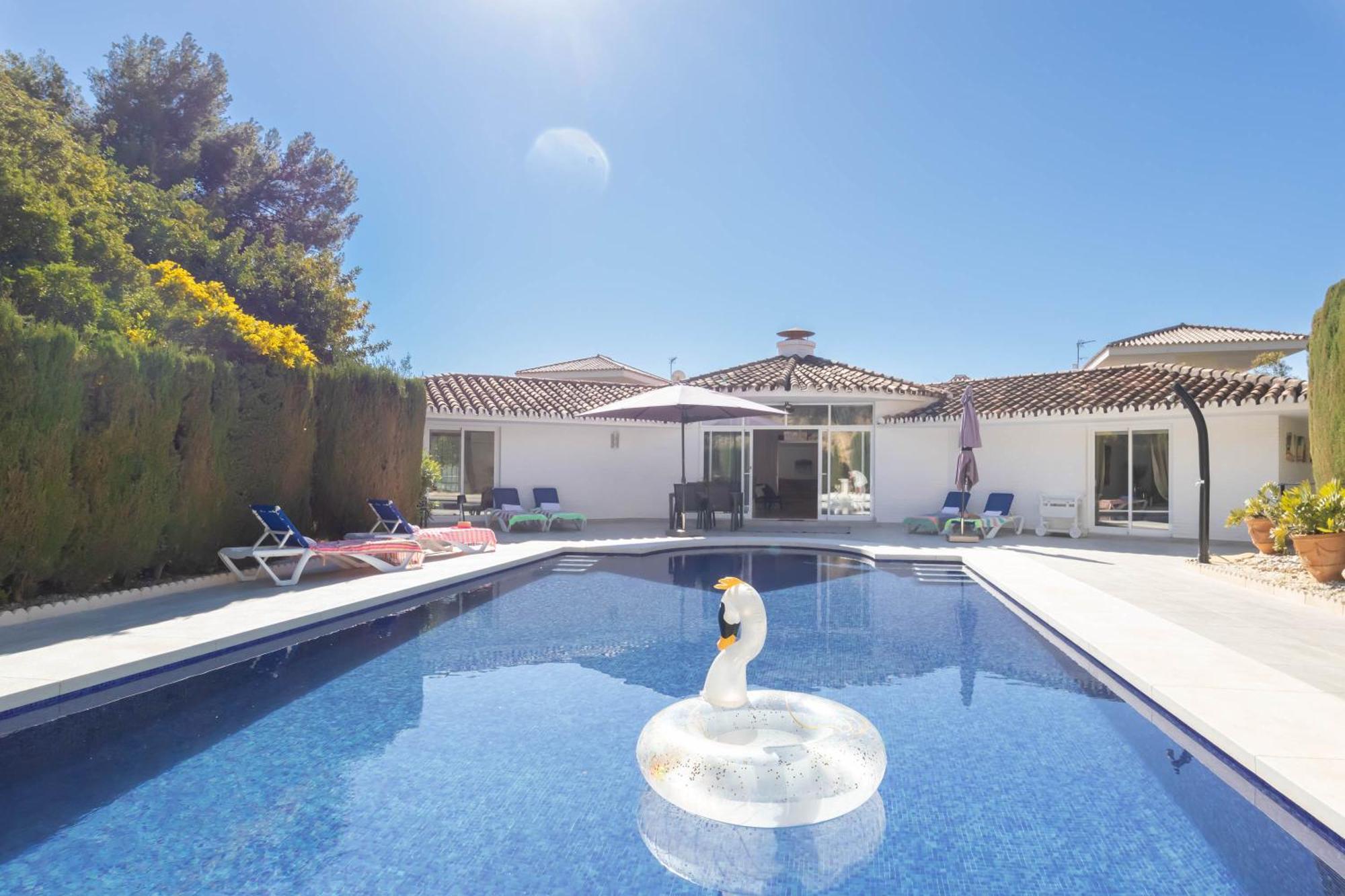 Pool Villa Rancho Domingo Family Friendly - Happy Rentals Benalmádena Exterior foto